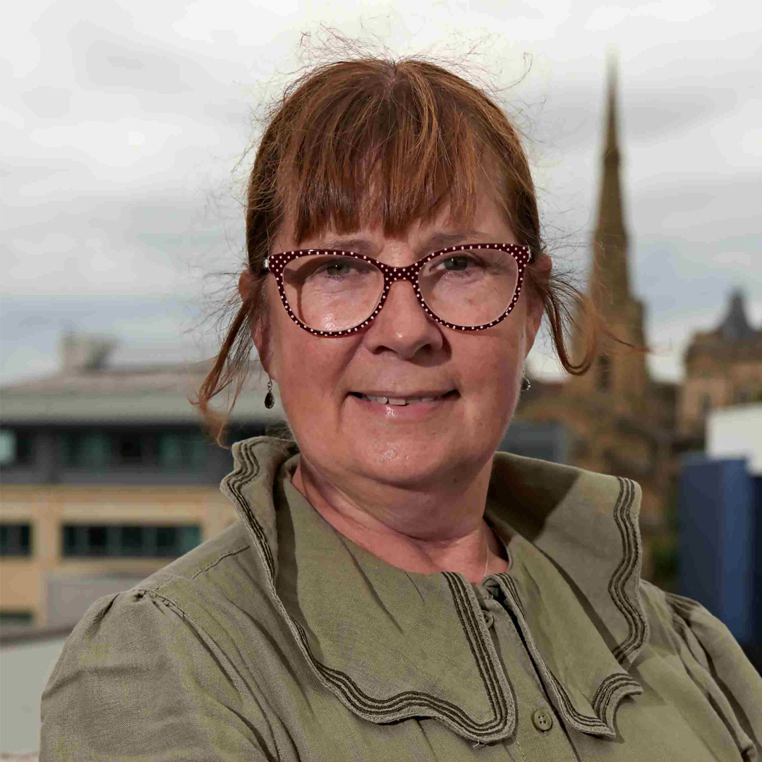 Head shot of Mrs Clare Morrow, External Member of the University Council