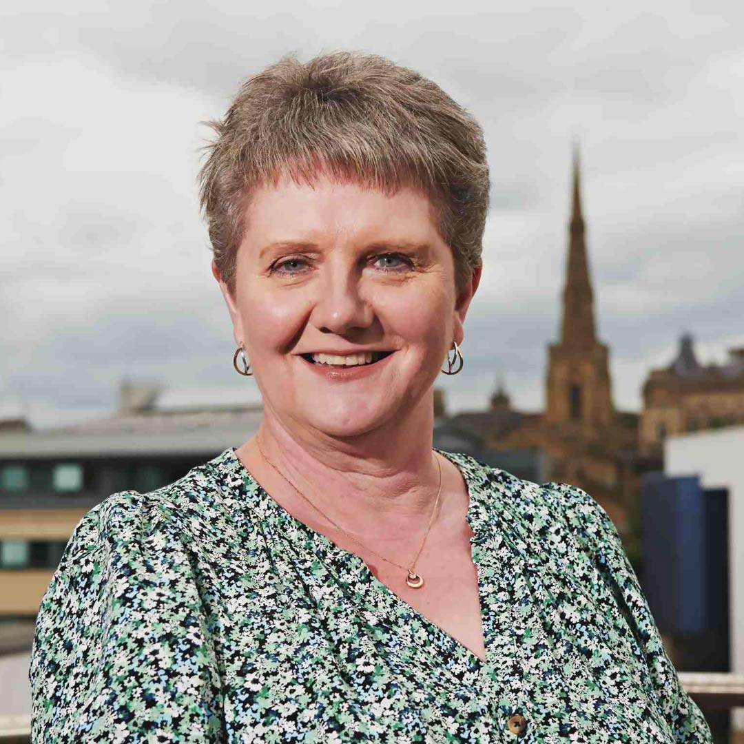 Head shot of Ms Sally Baines, External Member of the University Council